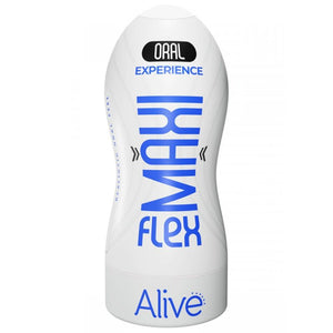 ALIVE - MAXI FLEX MASTURBADOR MASCULINO ORAL TAMANHO L