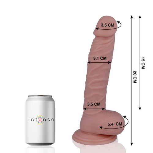 MR INTENSE - 19 REALISTIC PENIS 20 CM -O- 3.1 CM