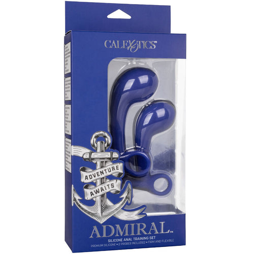 CALEXOTICS - ADMIRAL CONJUNTO 2 PLUG ANAL AZUL