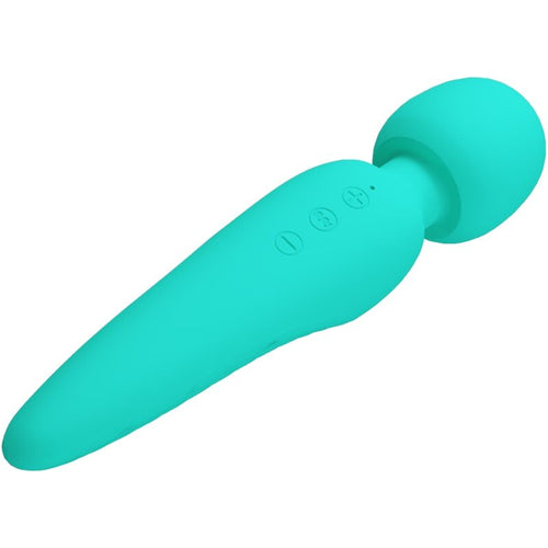 PRETTY LOVE - MAREDITH MASSAGER 12 MODOS DE VIBRAO AQUA GREEN