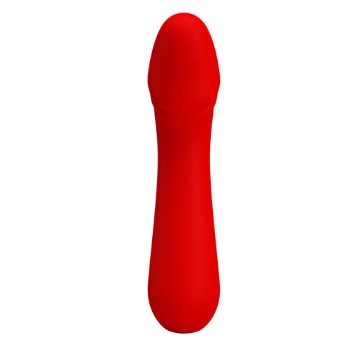 PRETTY LOVE - VIBRADOR RECARREGVEL CETUS VERMELHO