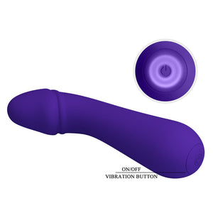 PRETTY LOVE - VIBRADOR RECARREGVEL CETUS ROXO