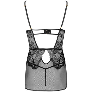 LIVCO CORSETTI FASHION - CAMISA BARIRIN LC 90633 + CALCINHA PRETA