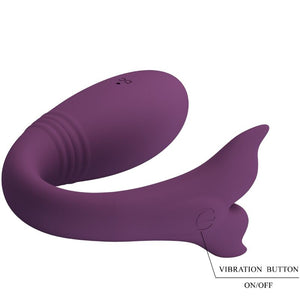 PRETTY LOVE - JAYLEEN VIBRADOR APP CONTROLE REMOTO ROXO