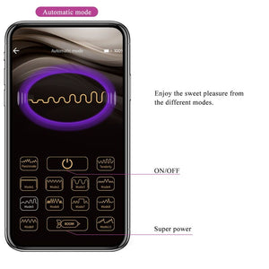 PRETTY LOVE - JAYLEEN VIBRADOR APP CONTROLE REMOTO ROXO