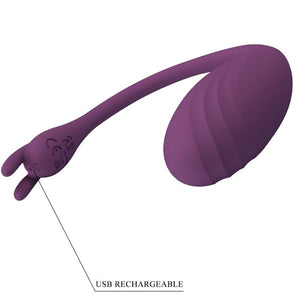 PRETTY LOVE - CATALINA VIBRADOR APP CONTROLE REMOTO ROXO