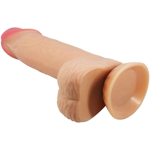 PRETTY LOVE - SÉRIE SLIDING SKIN DILDO REALÍSTICO COM VENTOSA DESLIZANTE PELE 20,6 CM