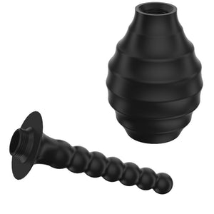 MR PLAY - PLUGUE ANAL DE CONTROLE REMOTO VIBRADOR PODEROSO PRETO