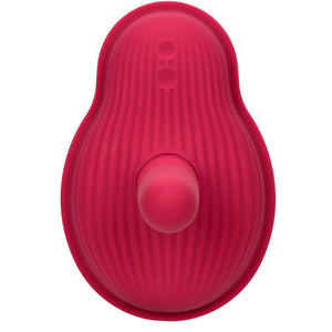 CALEXOTICS - RIDER MASSAGER DUPLO MOTOR CONTROLE REMOTO VERMELHO