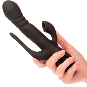 CALEXOTICS - VIBRADOR TRIPLO EUPHORIA PRETO