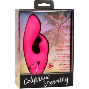 CALEXOTICS - ASSIM. CAL SUNSHINE VIBRADOR COELHO FÚCSIA POR CALIFORNIA DREAMING