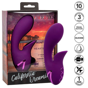 CALEXOTICS - HUNTINGTON BEACH HEARTBREAKER ESTIMULADOR E SUCKER ROXO POR CALIFORNIA DREAMING