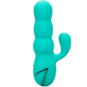 CALEXOTICS - VIBRADOR DEL MAR DIVA RABBIR AQUA GREEN POR CALIFORNIA DREAMING