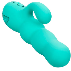 CALEXOTICS - VIBRADOR DEL MAR DIVA RABBIR AQUA GREEN POR CALIFORNIA DREAMING