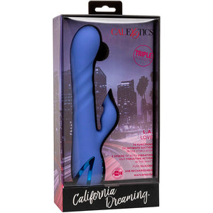 CALEXOTICS - LA LOVE VIBRADOR & SUCKER BLUE POR CALIFORNIA DREAMING