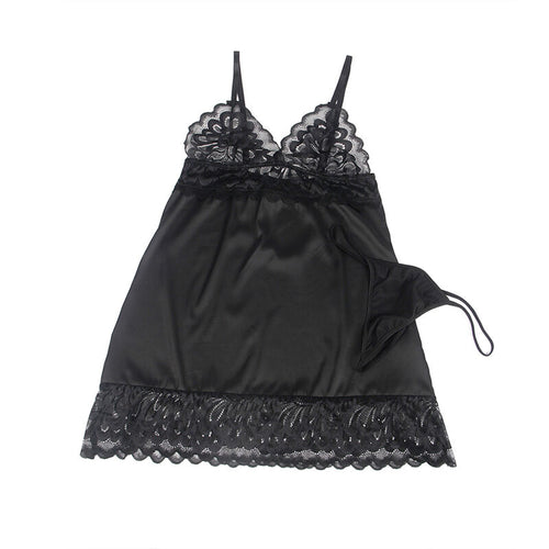 SUBBLIME - BABYDOLL COM PEITO ESTAMPADO FLORAL PRETO S/M