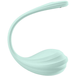 SATISFYER - ESTIMULADOR DE PÉTALA LISA G-POINT ÁGUA VERDE APLICATIVO GRATUITO