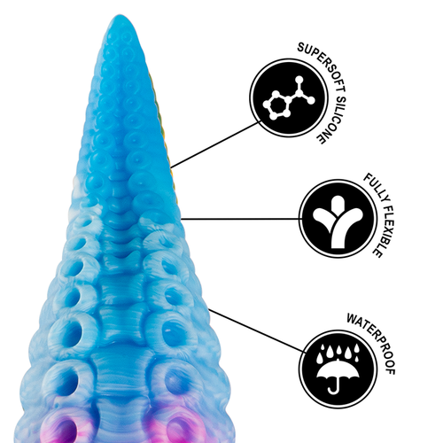 EPIC - DILDO DE TENTÁCULO AZUL PHORCYS TAMANHO PEQUENO