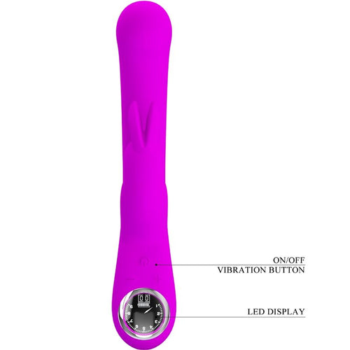 PRETTY LOVE - SKYLAR VIBRADOR ESTIMULADOR ROXO