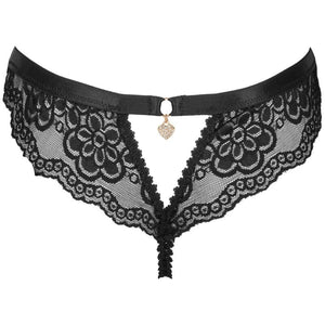 LIVCO CORSETTI FASHION - OKSURIN PANTY CROTCHLESS PRETO