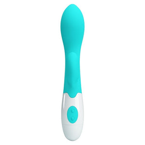 PRETTY LOVE - VIBRADOR BRILHANTE G-SPOT AQUA VERDE