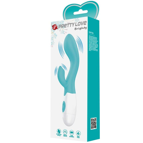 PRETTY LOVE - VIBRADOR BRILHANTE G-SPOT AQUA VERDE