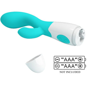 PRETTY LOVE - VIBRADOR BRILHANTE G-SPOT AQUA VERDE