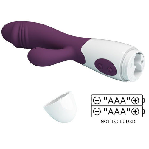 PRETTY LOVE - VIBRADOR SNAPPY G-SPOT ROXO