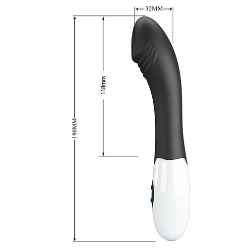 PRETTY LOVE - ELEMENTAL VIBRADOR G-SPOT 30 MODOS PRETO