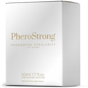 PHEROSTRONG - PERFUME DE FEROMÔNIOS POPULARIDADE PARA MULHER 50 ML