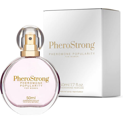 PHEROSTRONG - PERFUME DE FEROMÔNIOS POPULARIDADE PARA MULHER 50 ML