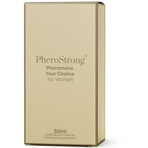 PHEROSTRONG - PERFUME DE FEROMONAS SUA ESCOLHA PARA MULHERES 50 ML