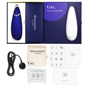 WOMANIZER - PREMIUM 2 ESTIMULADOR CLITORIAL BLUEBERRY