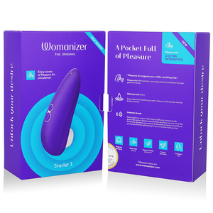 WOMANIZER - STARLET 3 ESTIMULADOR CLITORIAL INDIGO