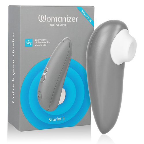 WOMANIZER - STARLET 3 CLITORAL STIMULATOR GREY