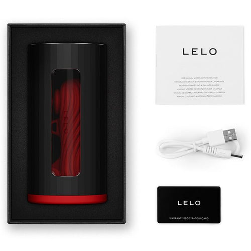 LELO - MASTURBADOR MASCULINO F1S V3 VERMELHO