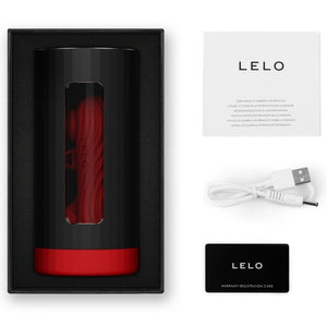 LELO - F1S V3 MASTURBADOR MASCULINO VERMELHO XL