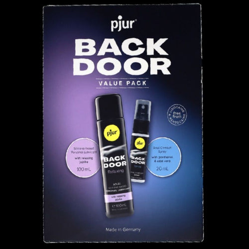 PJUR - BACK DOOR CONJUNTO DE LUBRIFICANTE ANAL E SPRAY