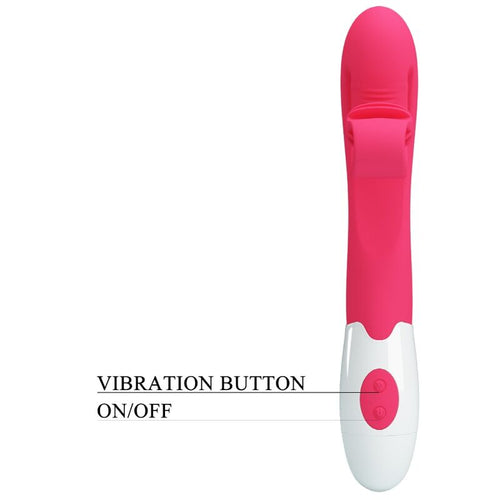 ROMANCE - VIBRADOR E ESTIMULADOR 30 VELOCIDADES COR-DE-ROSA