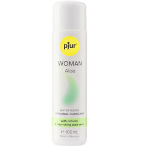 PJUR - WOMAN ALOE LUBRIFICANTE  BASE DE GUA 100 ML