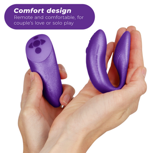 WE-VIBE - VIBRADOR CHORUS PARA CASAIS COM LILAC SQUEEZE CONTROL