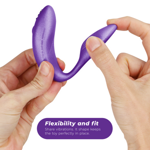 WE-VIBE - VIBRADOR CHORUS PARA CASAIS COM LILAC SQUEEZE CONTROL