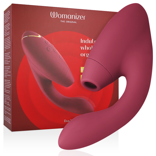 WOMANIZER - DUO 2 ESTIMULADOR BORDEAUX