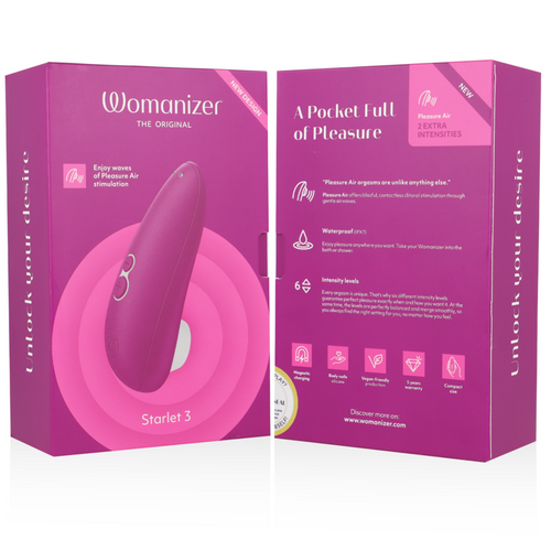 WOMANIZER - STARLET 3 ESTIMULADOR CLITORIAL VIOLETA