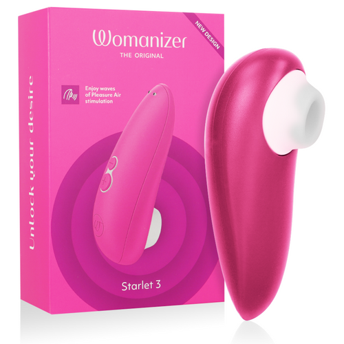 WOMANIZER - STARLET 3 ESTIMULADOR CLITORIAL ROSA