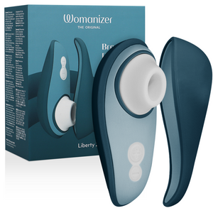 WOMANIZER - LIBERTY 2 ESTIMULADOR DE CLITORIS & SUCKER VERDE CLARO