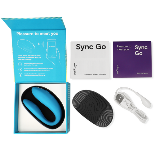 WE-VIBE - SYNC GO ESTIMULADOR DUPLO VIOLETA