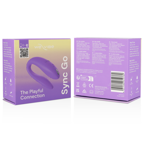 WE-VIBE - SYNC GO ESTIMULADOR DUPLO VIOLETA