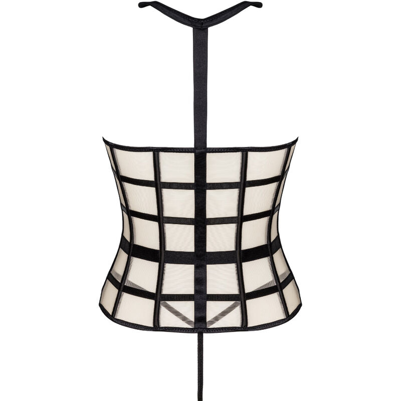 LIVCO CORSETTI FASHION - LAURA LC 20215 CORSET + TANGA S/M