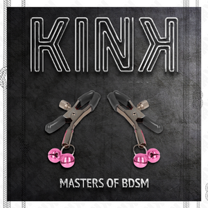 KINK - GRAMPO DE BICO DUPLO SINO ROSA 6 CM